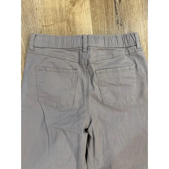 Sincerely Jules Womens Grey Wide Leg Drawstring Pants Raw Hem Size S J22937C93 - Picture 10 of 10